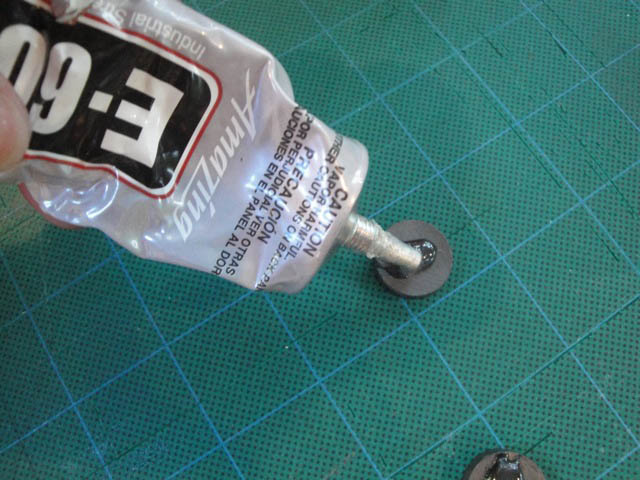 adding a small amount of E-6000 glue to the magnet