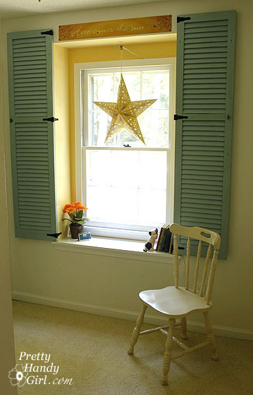 Dressing up Dormer Window with Shutters