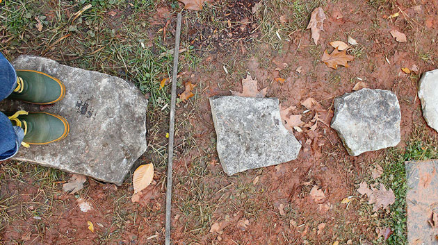 stepping stone spacing