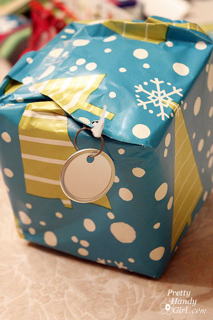 Fixing Common Gift Wrap Problems | OMG! So funny, you have to read this. | Pretty Handy Girl
