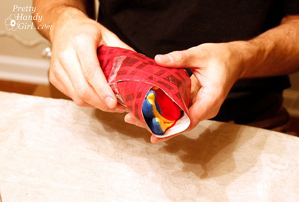 Fixing Common Gift Wrap Problems | OMG! So funny, you have to read this. | Pretty Handy Girl