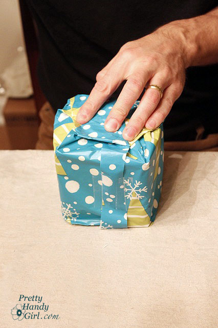 Fixing Common Gift Wrap Problems | OMG! So funny, you have to read this. | Pretty Handy Girl