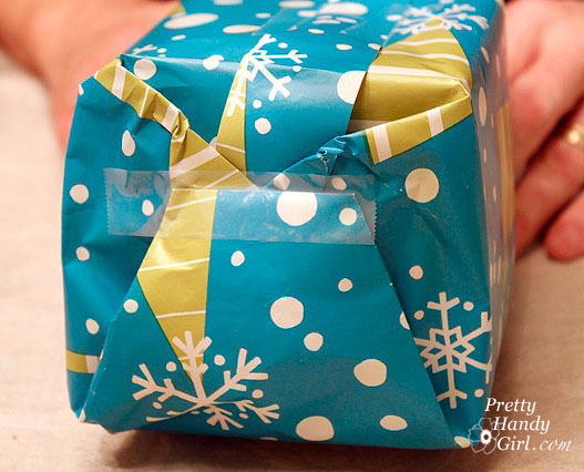 Fixing Common Gift Wrap Problems | OMG! So funny, you have to read this. | Pretty Handy Girl