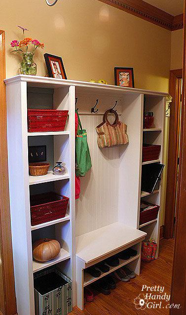 hallway storage unit