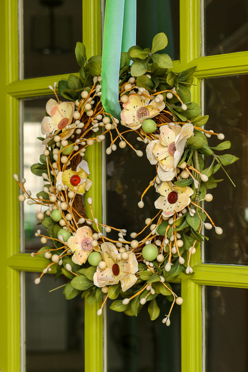 beautiful diy spring wreath