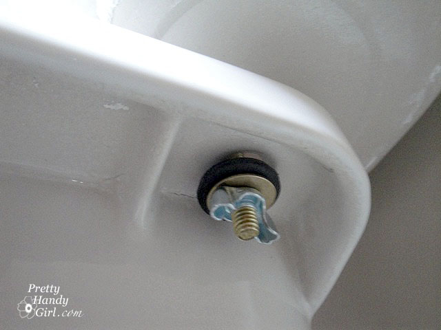 attach_washer_wingnut Toilet Repairs Replacing the Overflow Tube and Flapper