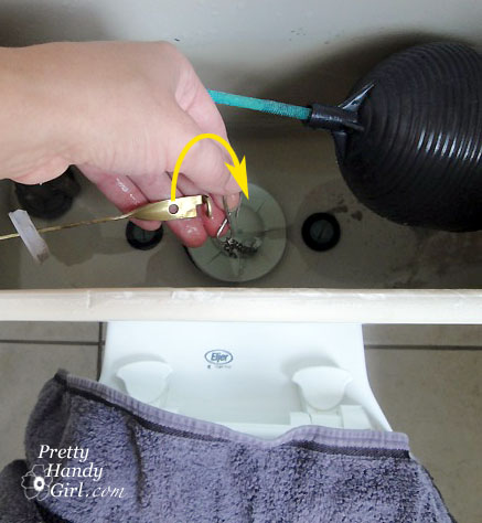 Toilet Repairs Replacing the Overflow Tube and Flapper