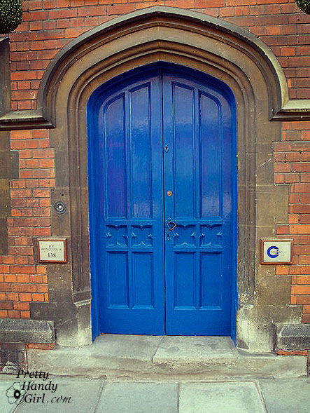 Colorful front doors