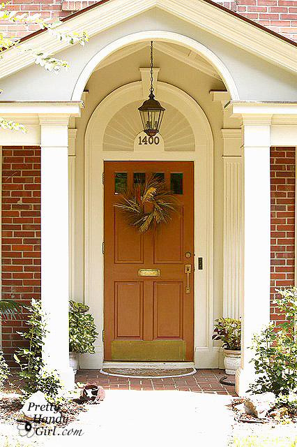 Colorful front doors