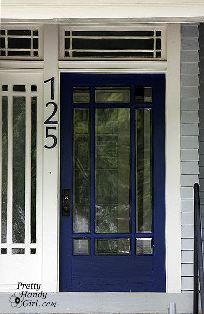 Colorful front doors