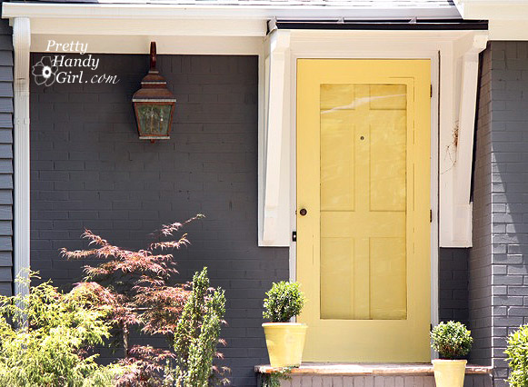 Colorful front doors