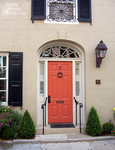 Colorful front doors