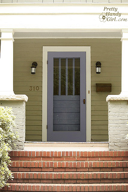 Colorful front doors