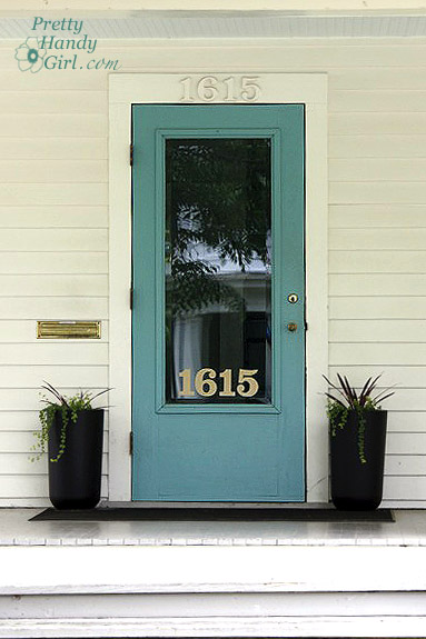 Colorful front doors