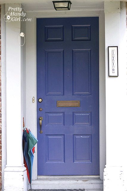 Colorful front doors
