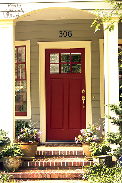 Colorful front doors