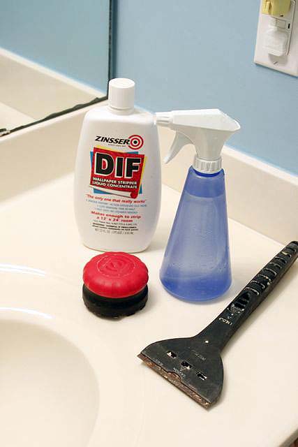 materials_for_wallpaper_removal Removing Wallpaper Borders