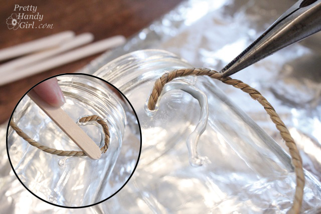 gluing_twine_onto_glass