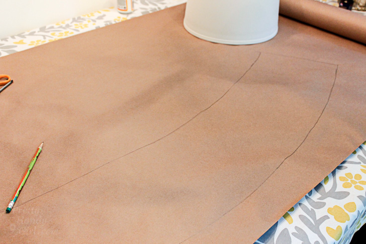 Vintage Map Lampshade | Pretty Handy Girl