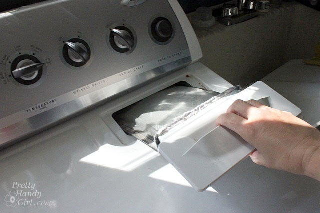 pull_out_lint_trap Clean Your Dryer Ducts - Prevent Fires