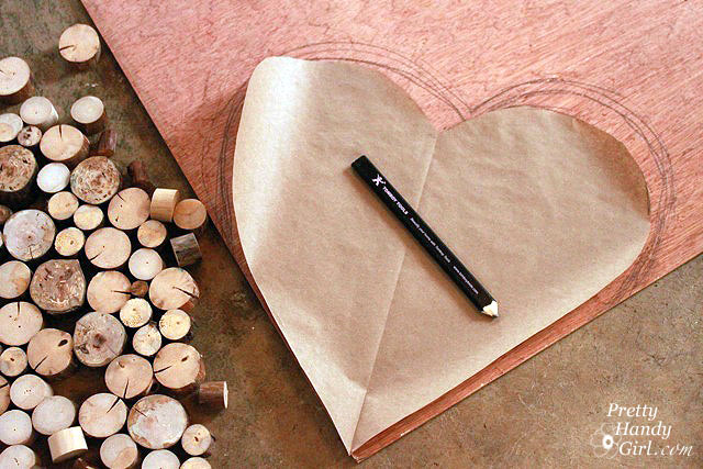 cut_template Valentines Day Wreath
