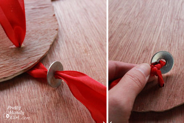 tie_washer_behind_hole Valentines Day Wreath