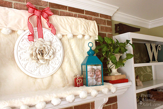 mantle_and_side_bookcase