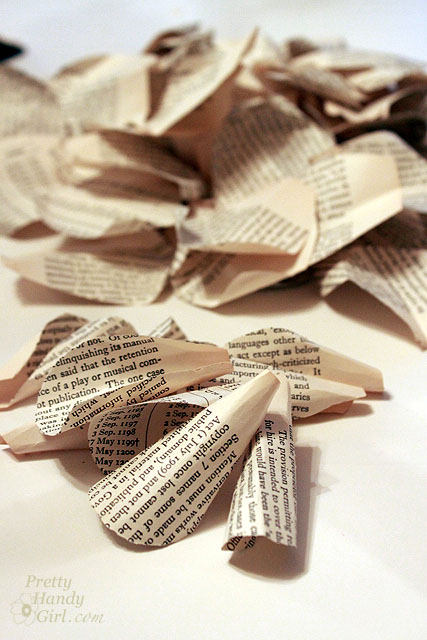 pile_of_rose_petals Book Page Rose Wreath