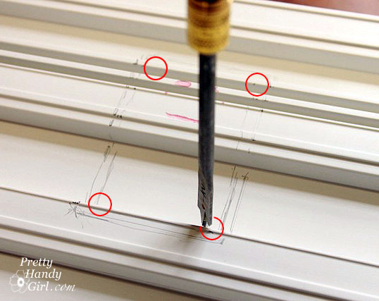drilll_corner_holes How to Add an Outlet Extender