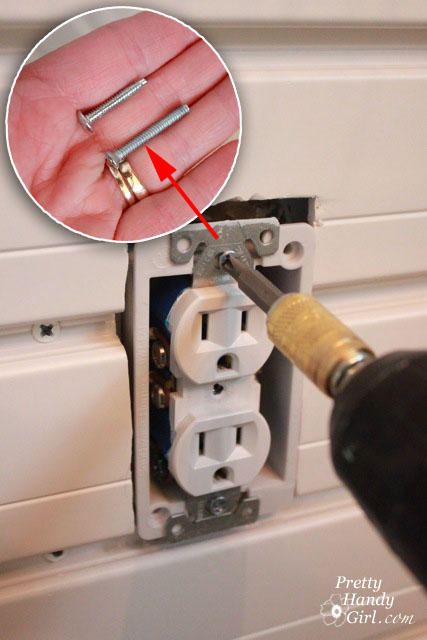 longer_screw_for_outlet How to Add an Outlet Extender