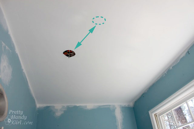 move_existing_light_fixure How to Swag a Light Fixture