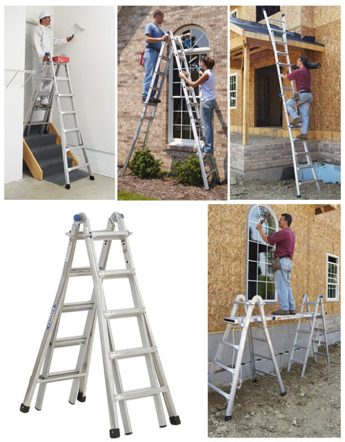 Werner Adjustable Ladder