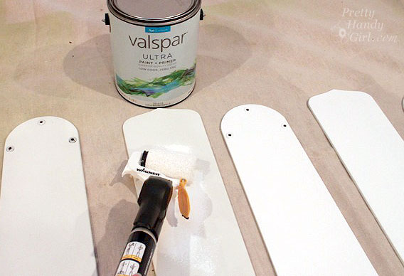 paint_fan_blades_flat_white Update Your Ceiling Fan with Paint
