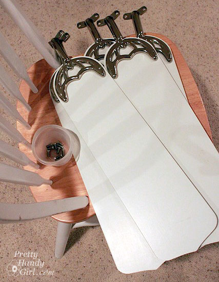 set_aside_screws_in_cup Update Your Ceiling Fan with Paint