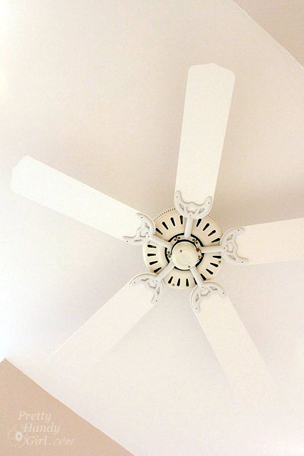view_of_ceiling_with_fan Update Your Ceiling Fan with Paint