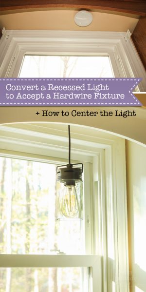 Update Ugly Recessed Can Lights with Energy Efficient LED