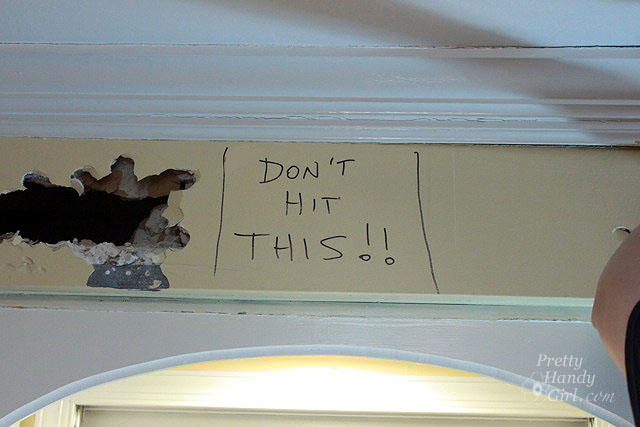 message_dont_hit_this How to Remove a Soffit - Kitchen Renovation Update