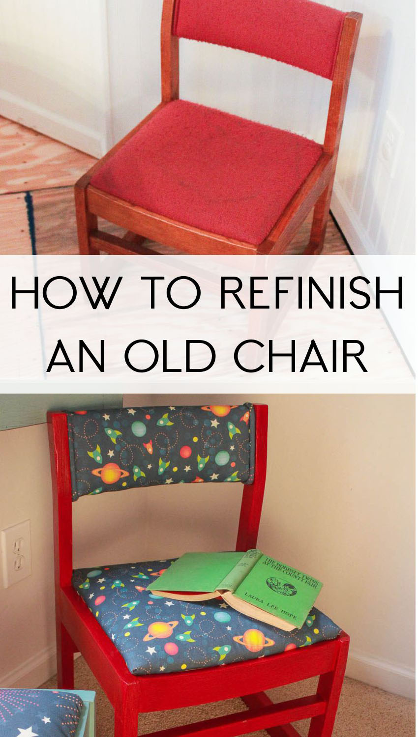 How to Refinish old chairs