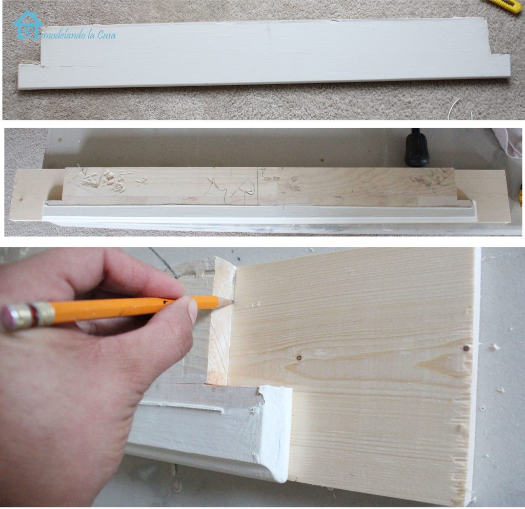tracing new stool with old one lg