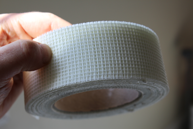 Cracks in Drywall Use mesh tape