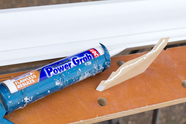 How to Build a Shelf With Crown Molding