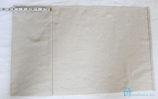 Envelo pillow first fold