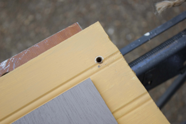 DIY Beadboard Picture Frames