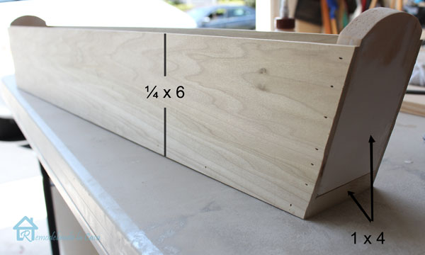 Kitchen herb planter materials
