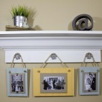 DIY Beadboard Picture Frames