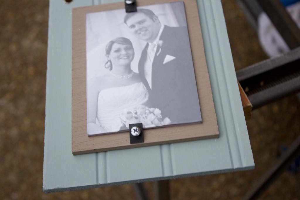 DIY Beadboard Picture Frames