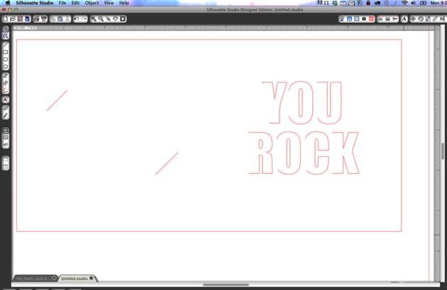 You Rock 3-D Card | Pretty Handy Girl