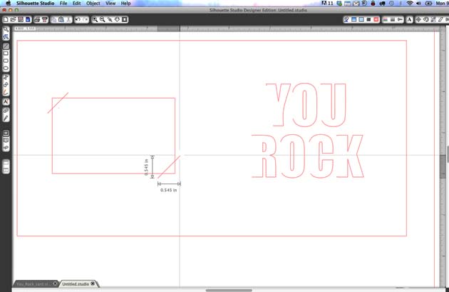 You Rock 3-D Card | Pretty Handy Girl