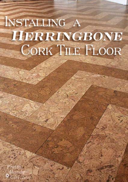 How to Install a Herringbone Cork Tile Floor