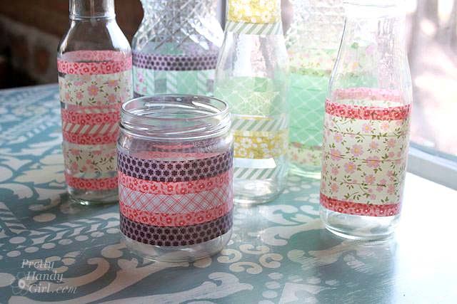 washi_taped_recycled_jars
